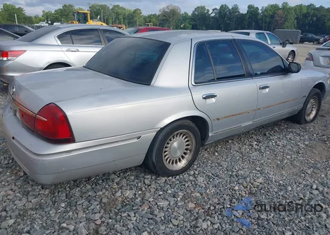 2000 Mercury Grand Marquis Ls z USA, uszkodzony, nr VIN 2MEFM75W3YX604349